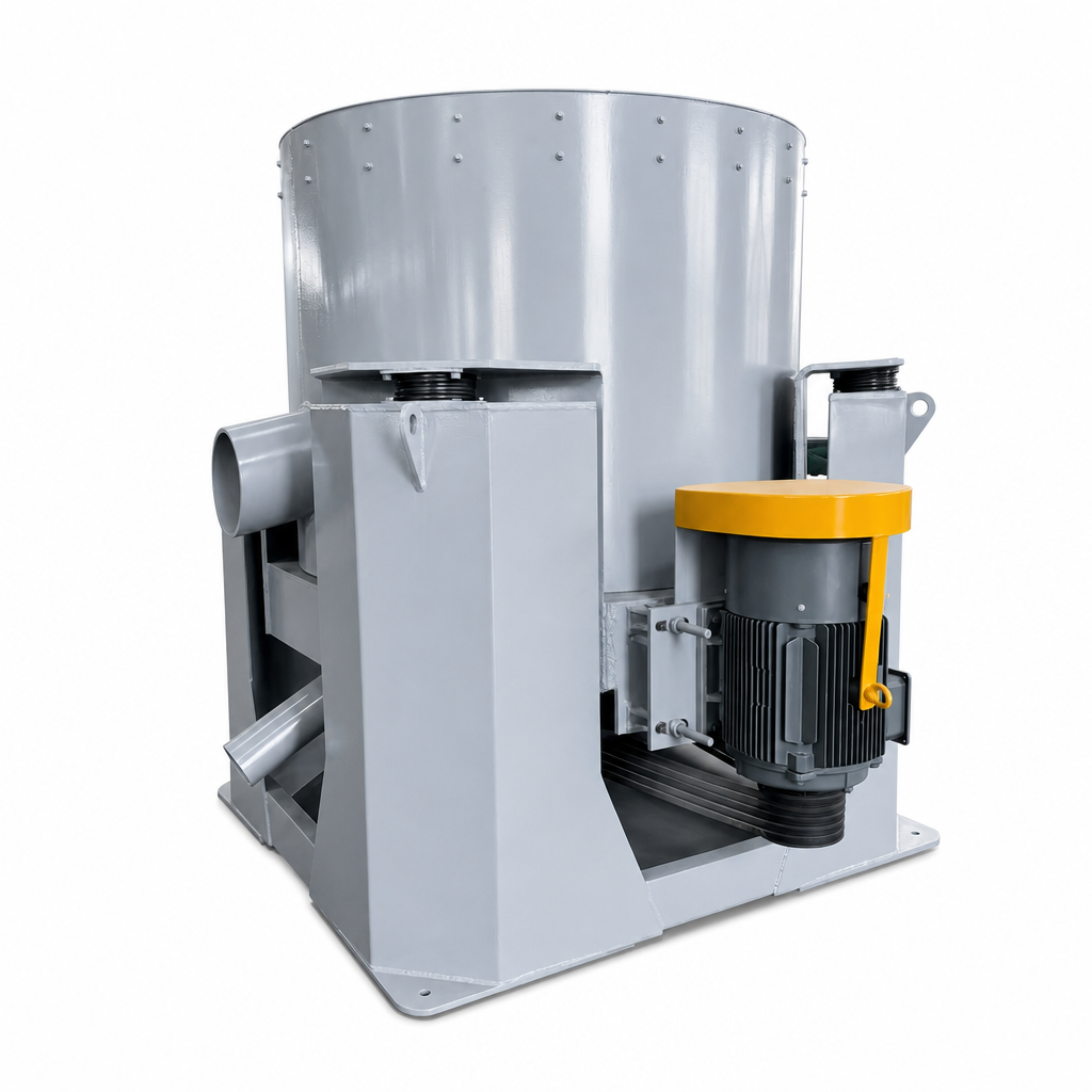 STLB centrifugal gold concentrator on white background